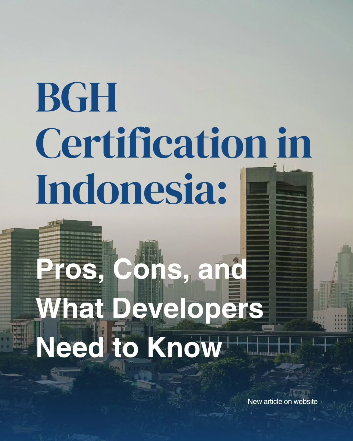 Green building certification is heavily reliant on context; climate, geography, and economic context, to name a few. Most of the established green building certifications we are familiar with are developed and drafted by countries in the global north
