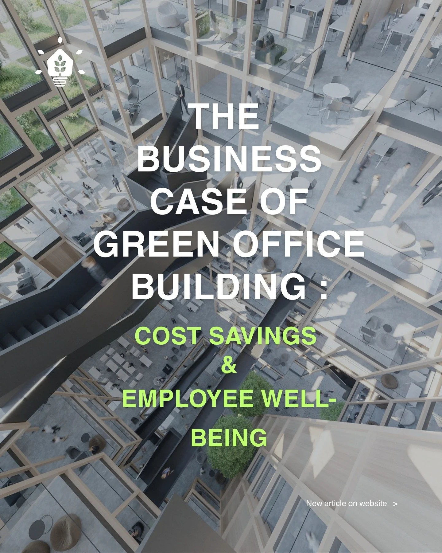 Green office building carries with it the implied extras; extra time to design and certify, extra manpower for the project, extra retrofit cost. Time, work, and capital - the traditional bottom line for businesses.
Our Green Building Associate, Vebr