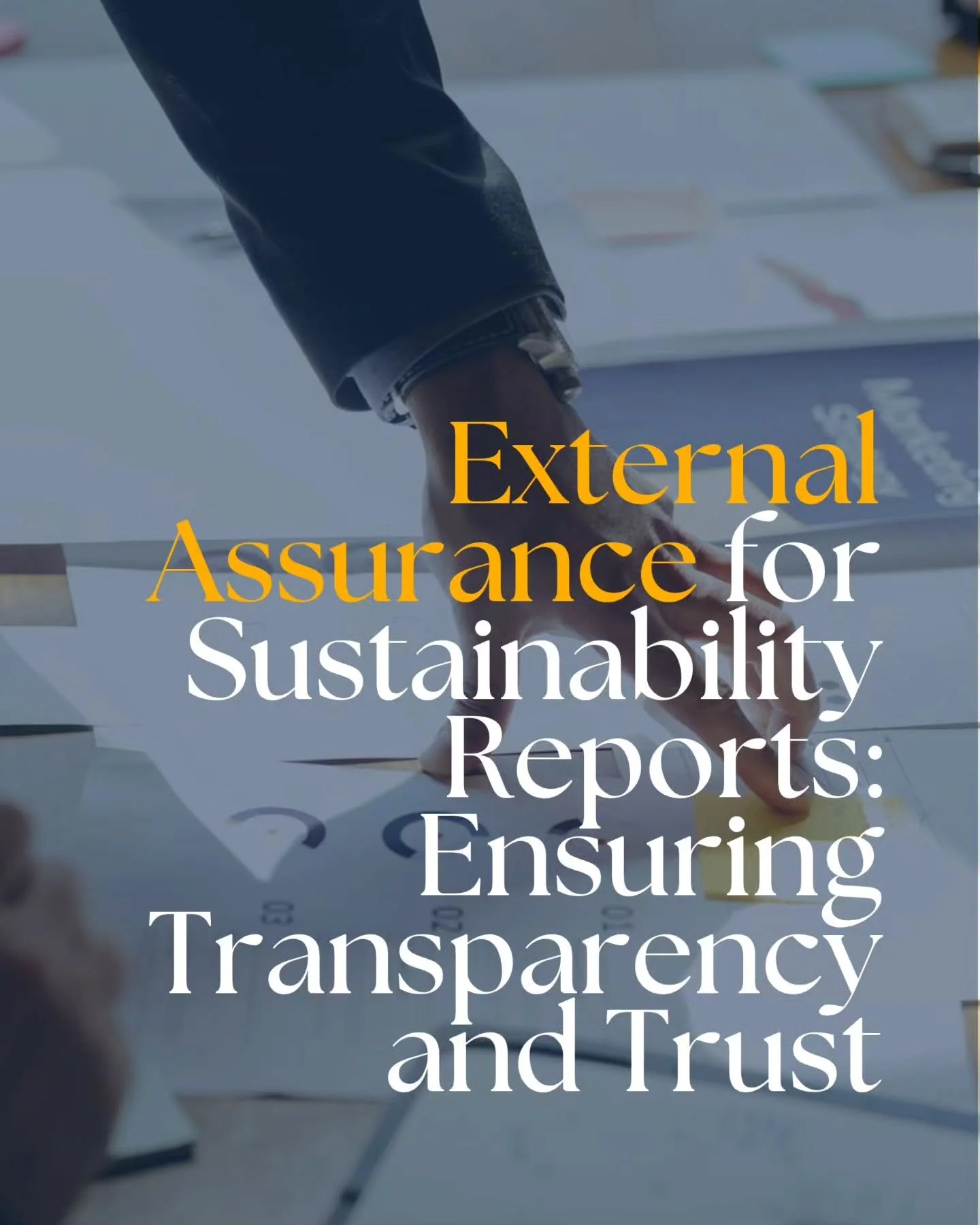 In sustainability, trust is earned - and verified.
External assurance adds credibility to your sustainability reports, giving investors and stakeholders confidence that your ESG claims stand up to scrutiny.
From AA1000AS to ISAE 3000, our latest art