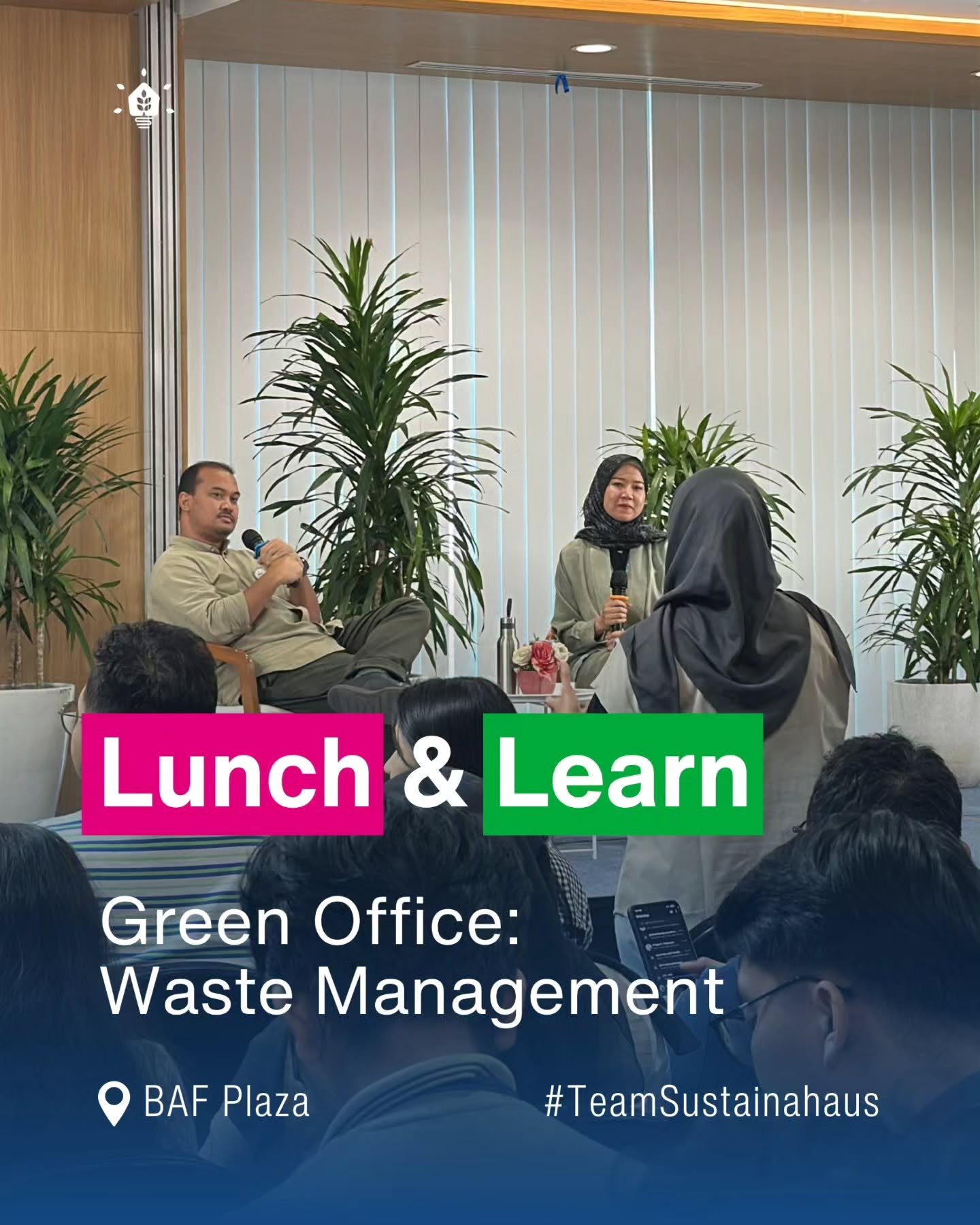 Part of our Sustainability services includes capacity building from our team to yours. Recently #TeamSustainahaus conducted a workshop focusing on how waste management can play an important role in the green office movement. Small actions from user t