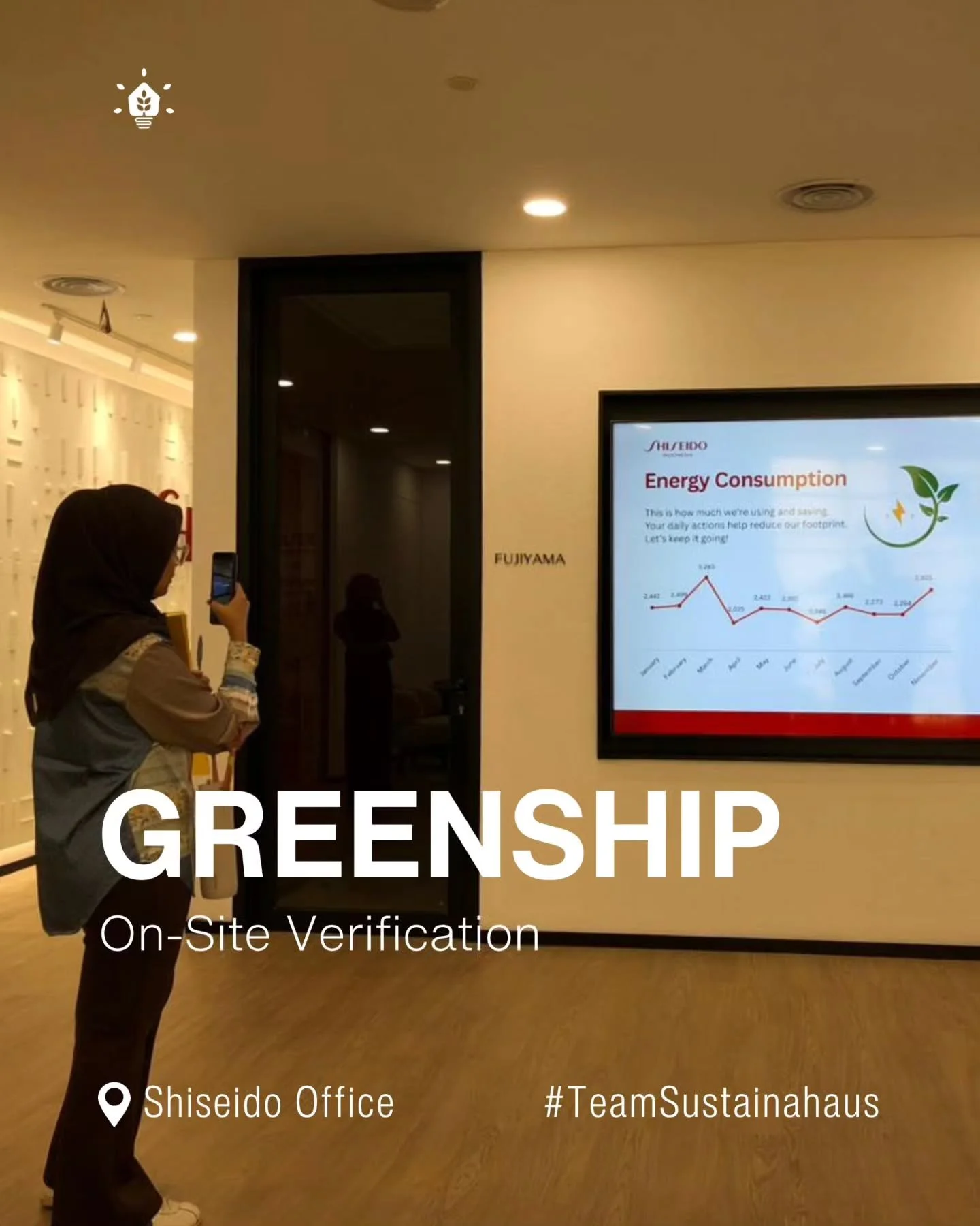 Snippets from yesterday 📸
#TeamSustainahaus on site at the Shiseido Indonesia office for GREENSHIP on-site verification, in collaboration with CBRE.