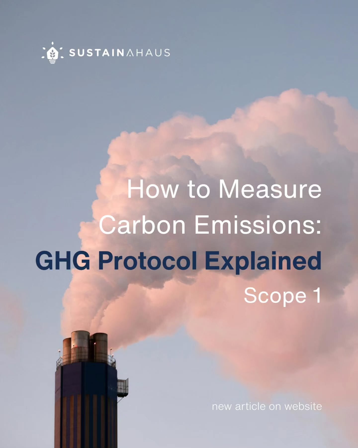 Let&rsquo;s talk about GHG Protocol! 🌱

Starting with Scope 1, aka the emissions you directly control. From fuel use to leaks and industrial processes, it&rsquo;s all about knowing what comes out of your operations.

Check out our website for the ar