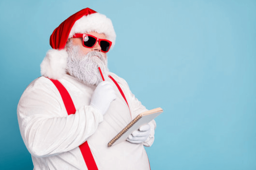 A letter from Santa