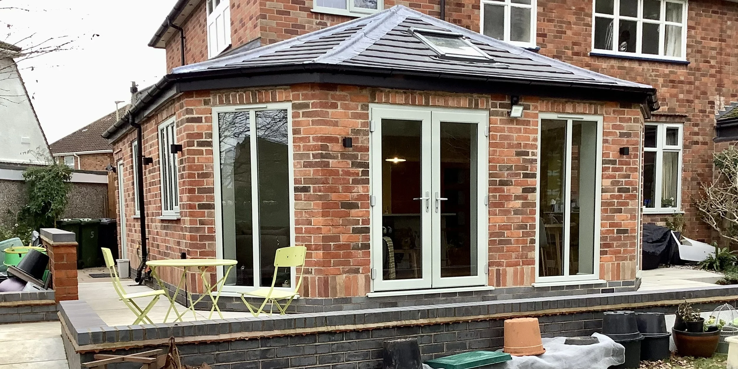 Simple extensions to aid owner with ambulent disable needs. #traditionalstyle #extension #leicester