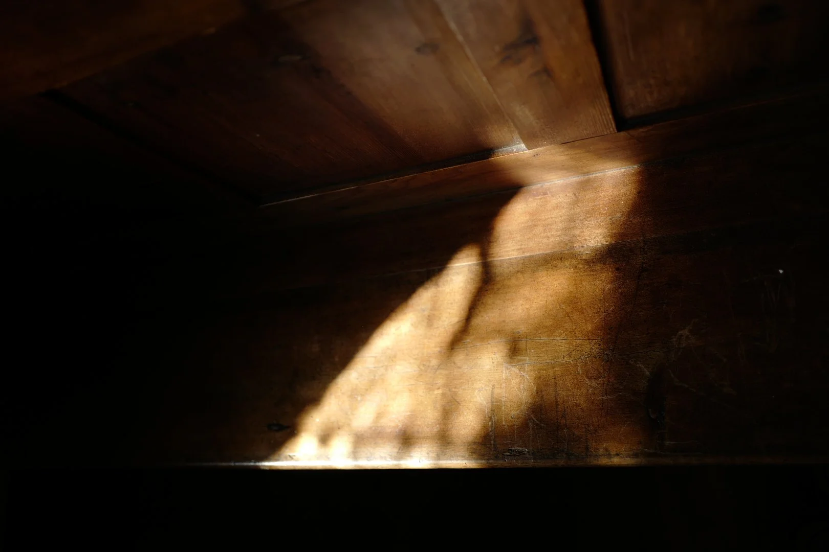 Still Life - Wooden Pew St Edward's Church