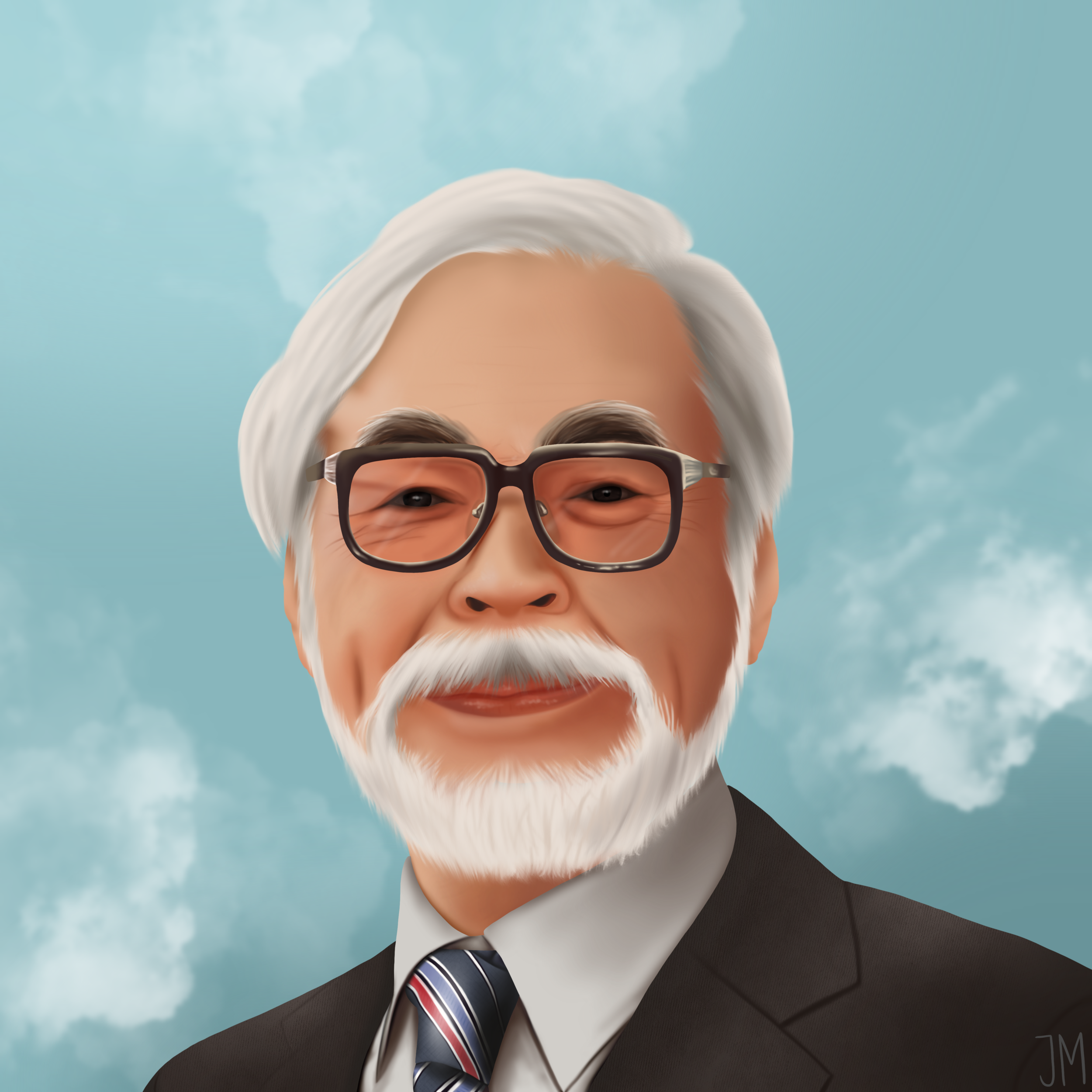 Hayao Miyazaki, Procreate, 2020