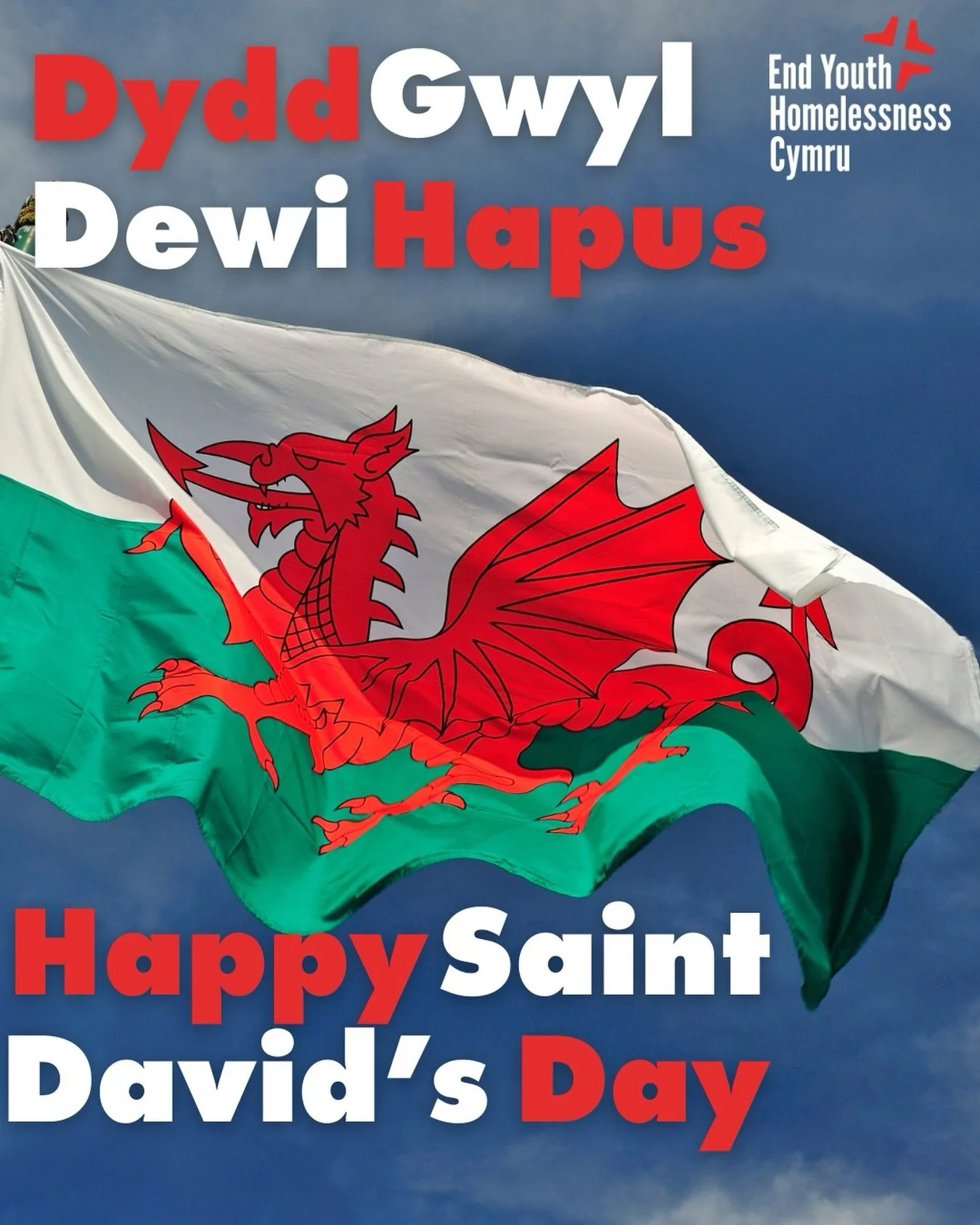 Dydd Gwyl Dewi Hapus! 🏴󠁧󠁢󠁷󠁬󠁳󠁿 Happy St David&rsquo;s Day! 

Our Patron Saint taught us to #GwnewchYPethauBychain (do the small things) &mdash; a mantra that promotes kindness and compassion, which is one of our core values as an organisation. 