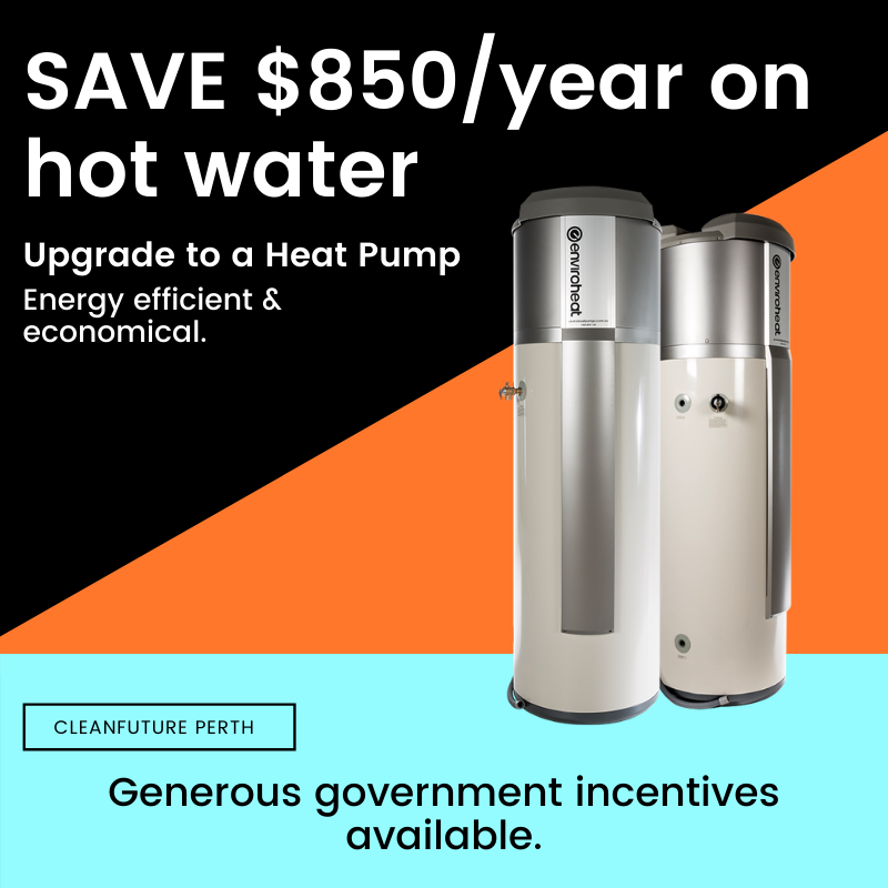 CleanFuture Perth — Enviroheat Heat Pump Hot Water System Perth