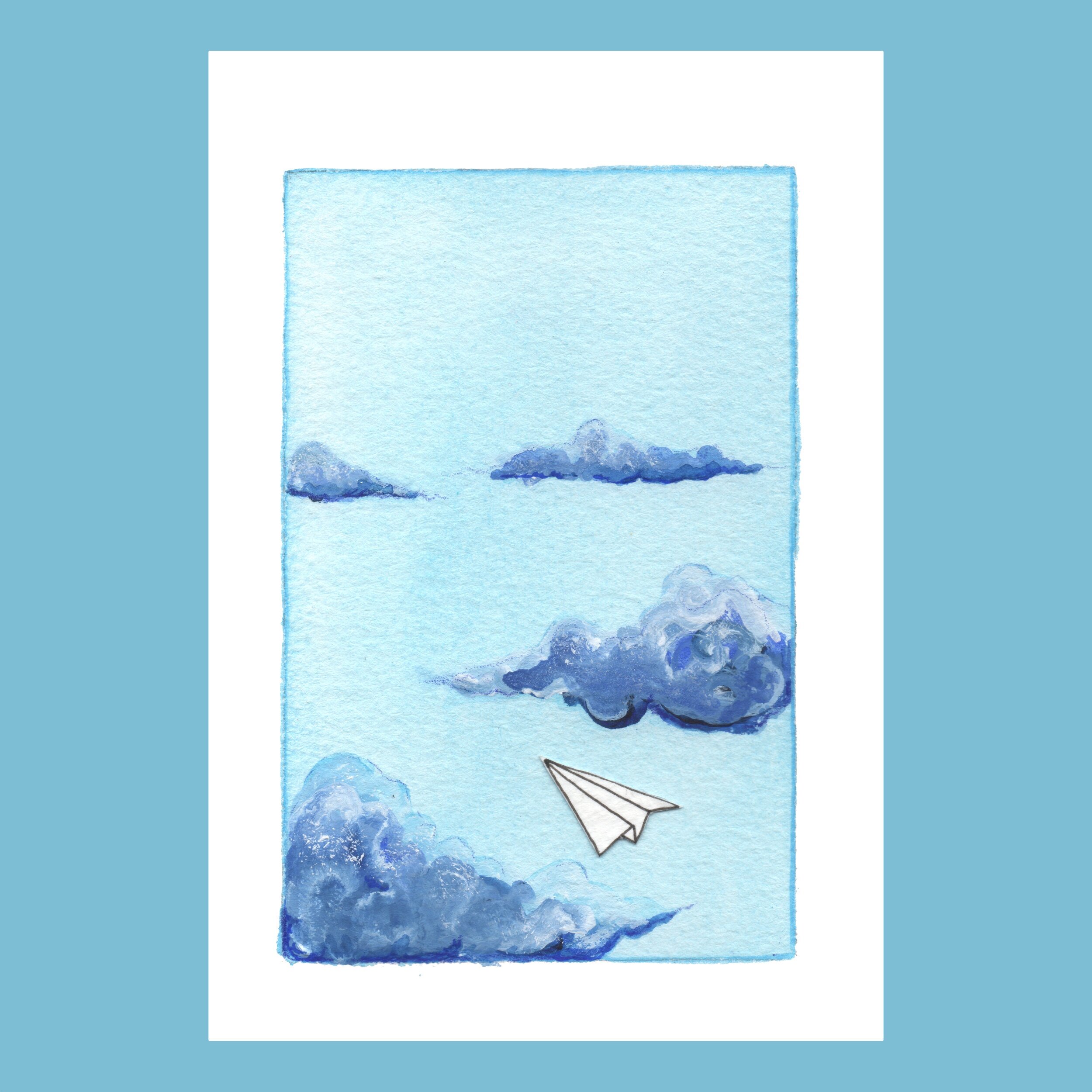 Above the clouds