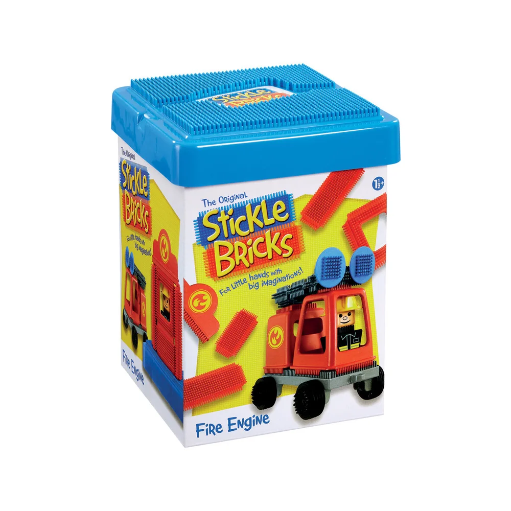 Stickle Bricks Build It Box 100 Pezzi – Mattoncini Costruzione Per Bambini Dai 18 Mesi, Stimola Creatività E Motricità