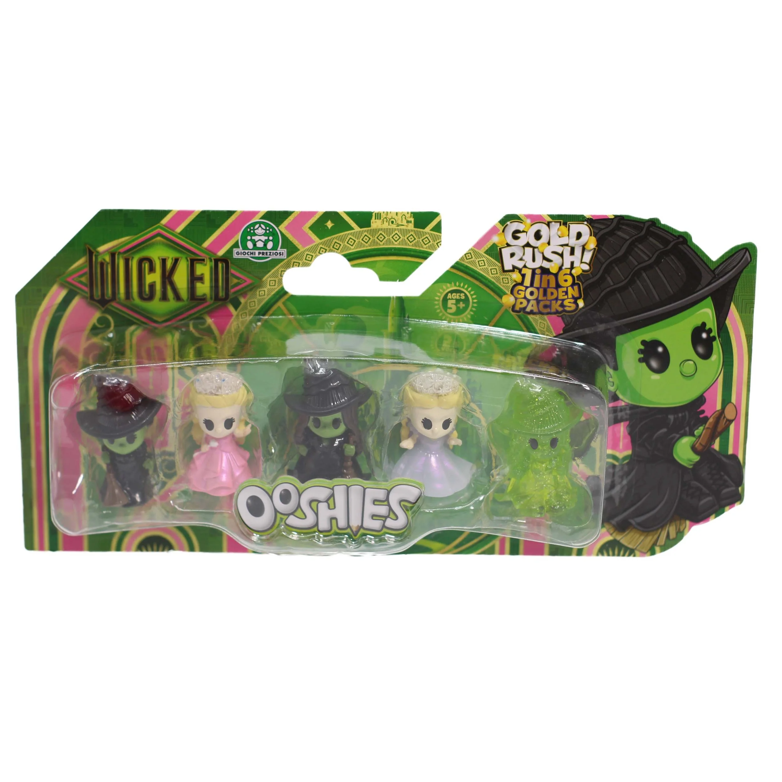 Ooshies Wicked 5 Pack Pencil Toppers