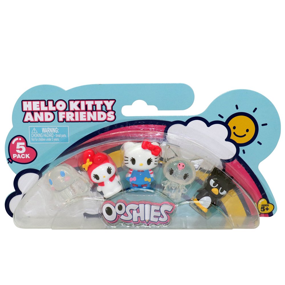 Ooshies Hello Kitty 5 Pack Pencil Toppers