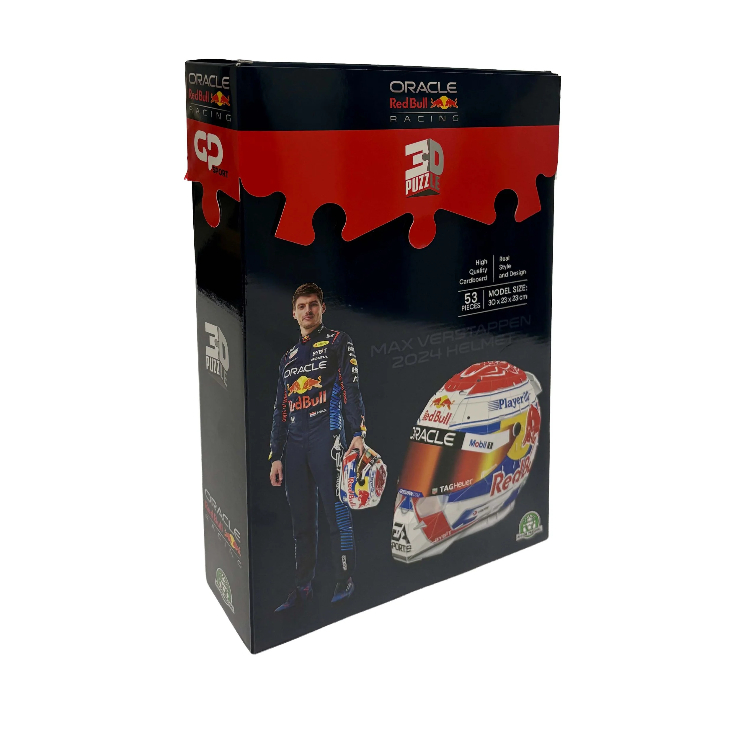 GP Moto Sport Red Bull Racing 3D Puzzle Helmet