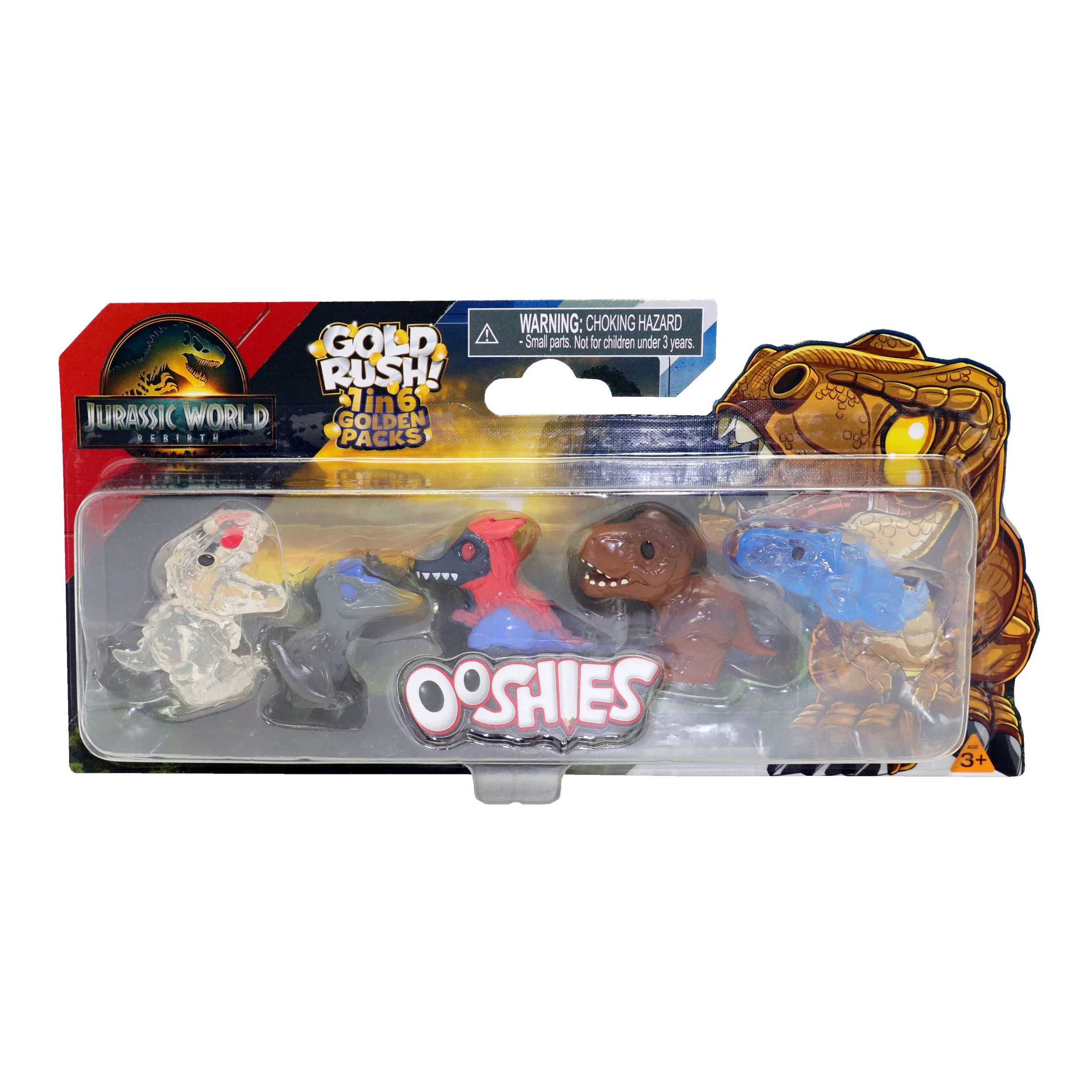 Ooshies Jurassic World 5 Pack Pencil Toppers