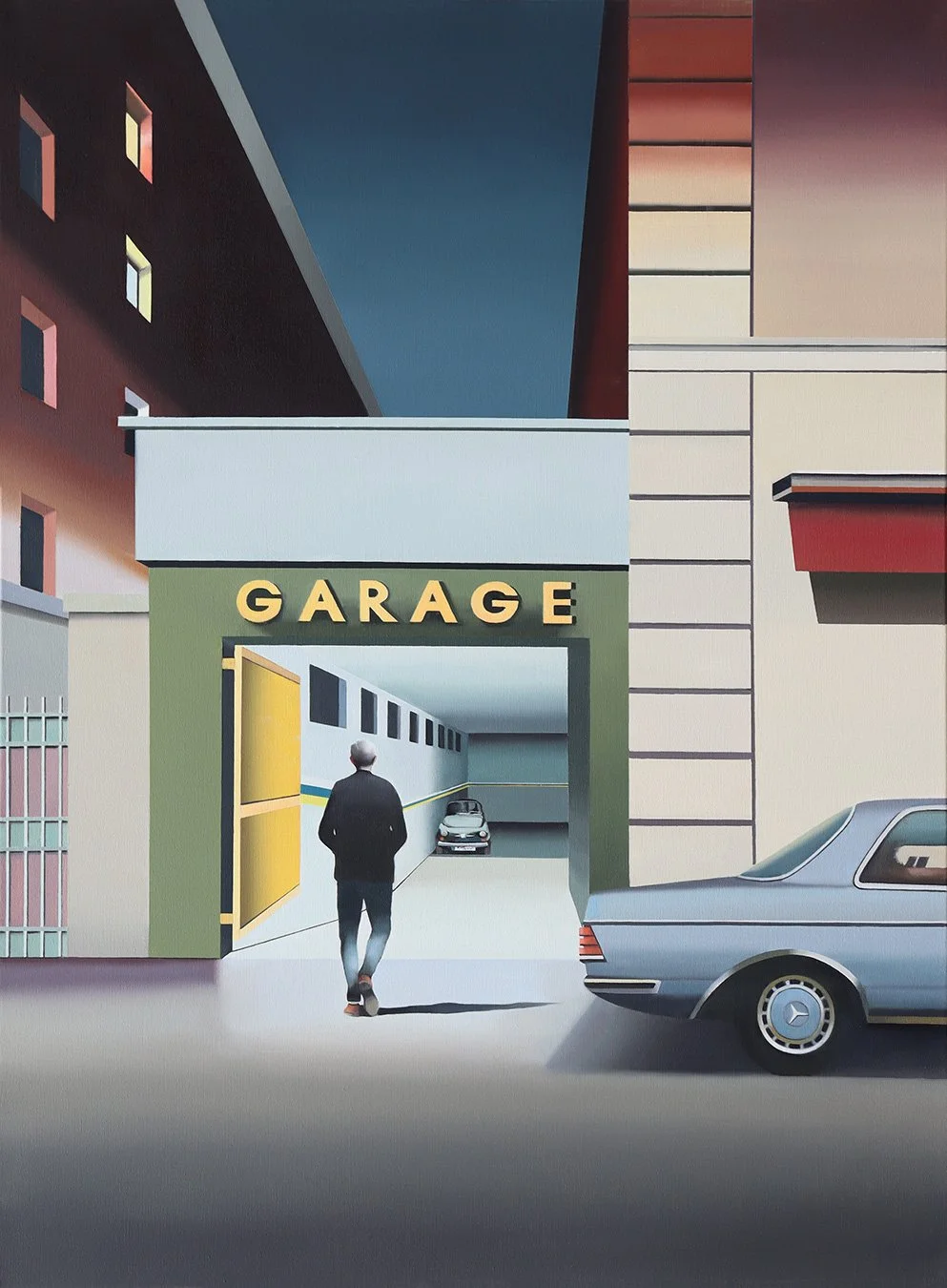 San Lorenzo District, oil on canvas, 81x61cm (SOLD)