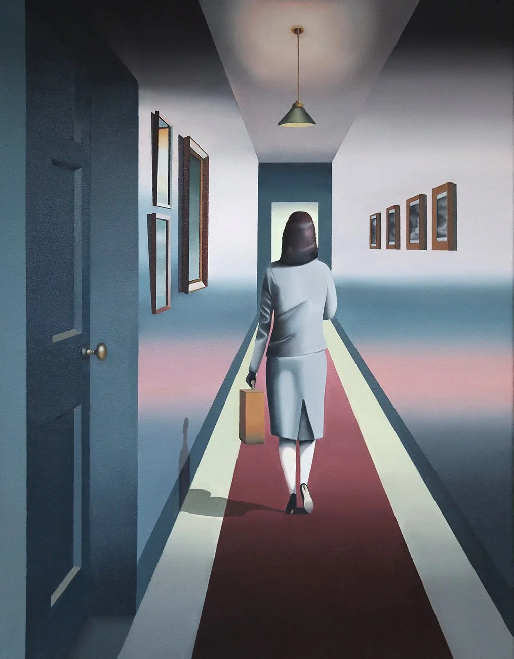 Room 303, oil on canvas, 71x56cm, available @Sobering Galerie, Paris