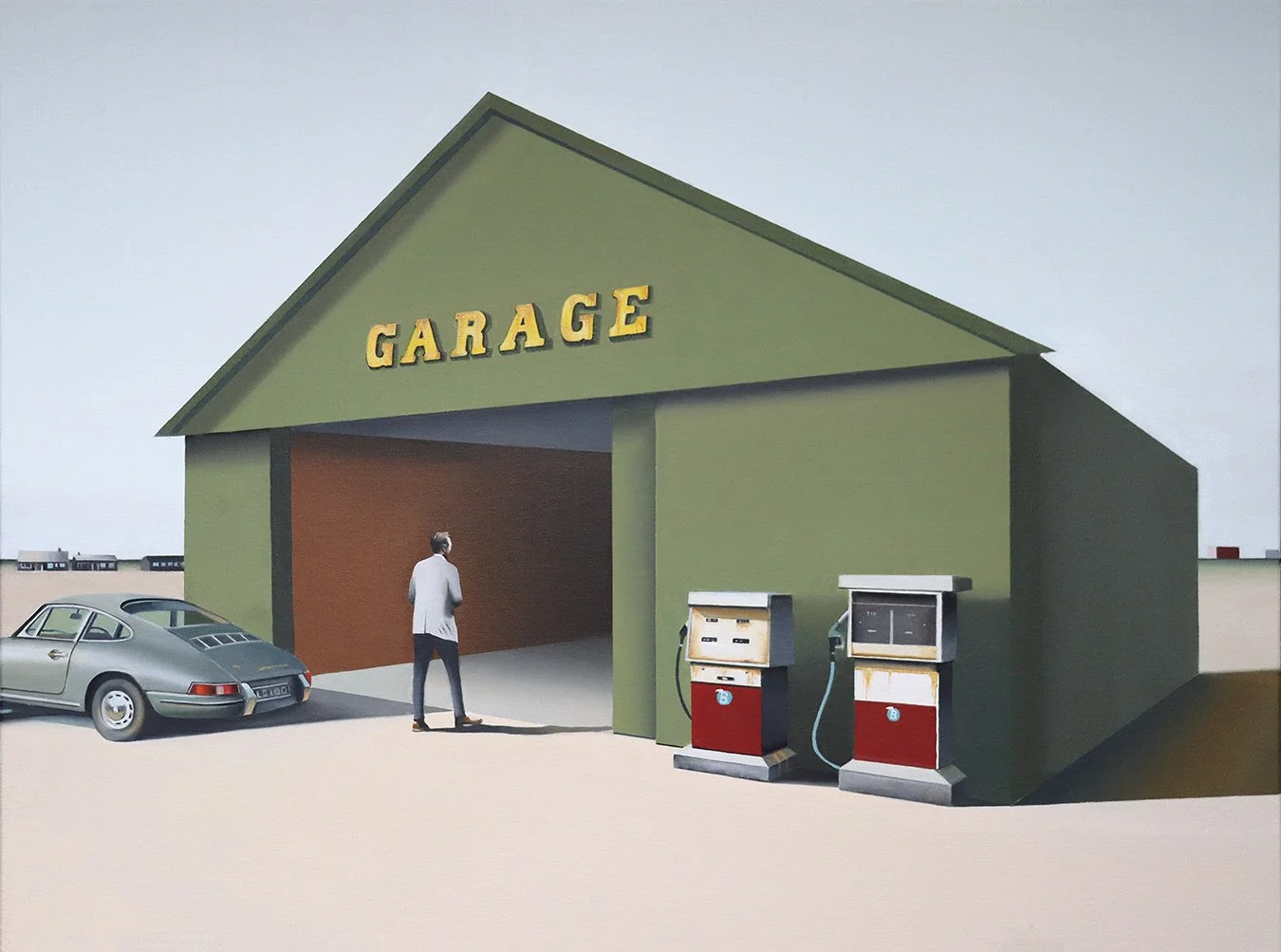 On The Road, oil on canvas, 61x46m, available @Arcadia Contemporary, New York