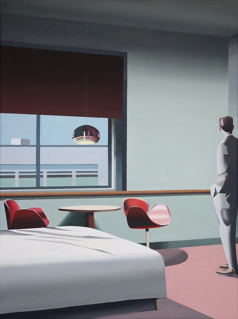 The Loft, oil on canvas, 61x46cm, available @Sobering Galerie, Paris