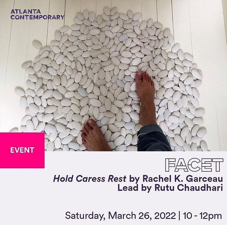 last call! @huntervali and i are ready to move, breathe, restore, and play tomorrow morning! more details and registration @atlantacontemporary #hold #caress #rest #movement #workshop #yoga #atlantaart #porcelain #breathe #move #restore