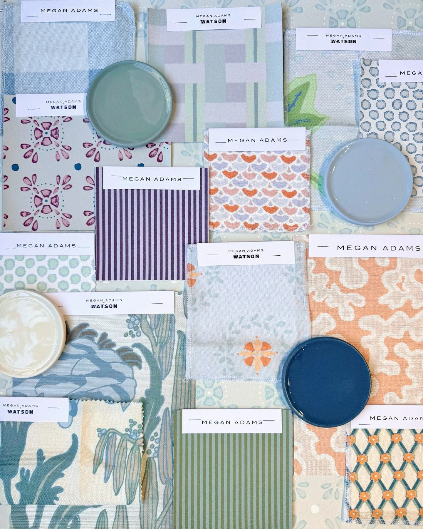 Discover MAB Studios at the Design Social Studio✨⁠
⁠
We&rsquo;re delighted to introduce this distinctive textile collection by artist and fiber designer Megan Adams Brooks.✨⁠
⁠
Shaped by a lifelong immersion in art and a formal background in fibers, 