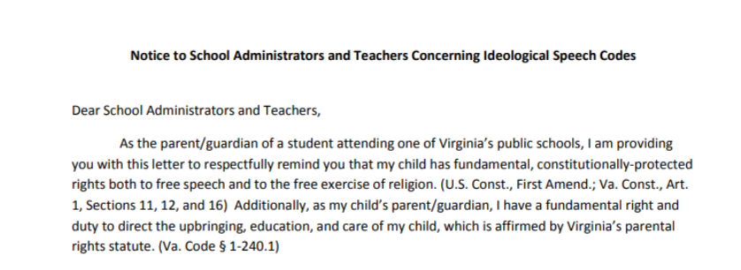 For Parents: Send This to Your Child’s School