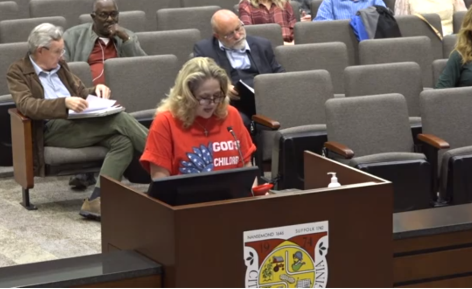 FFLC Client Angela Kilgore Allowed to Pray at Suffolk School Board Meeting