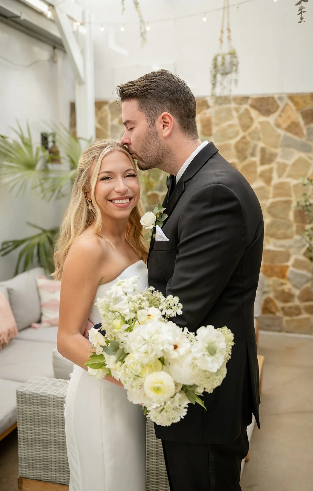 Austin wedding couple