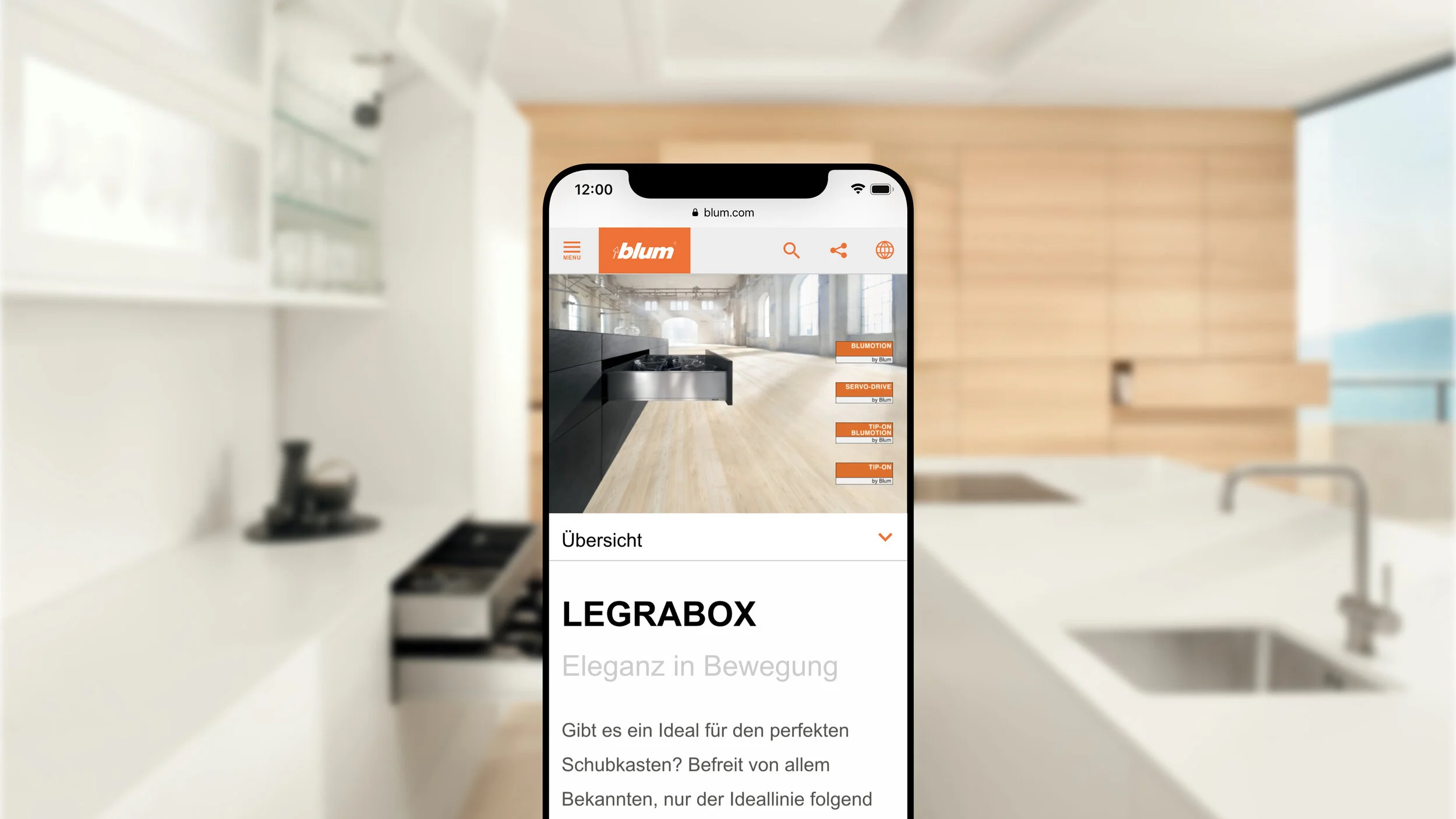 Blum - International website relaunch