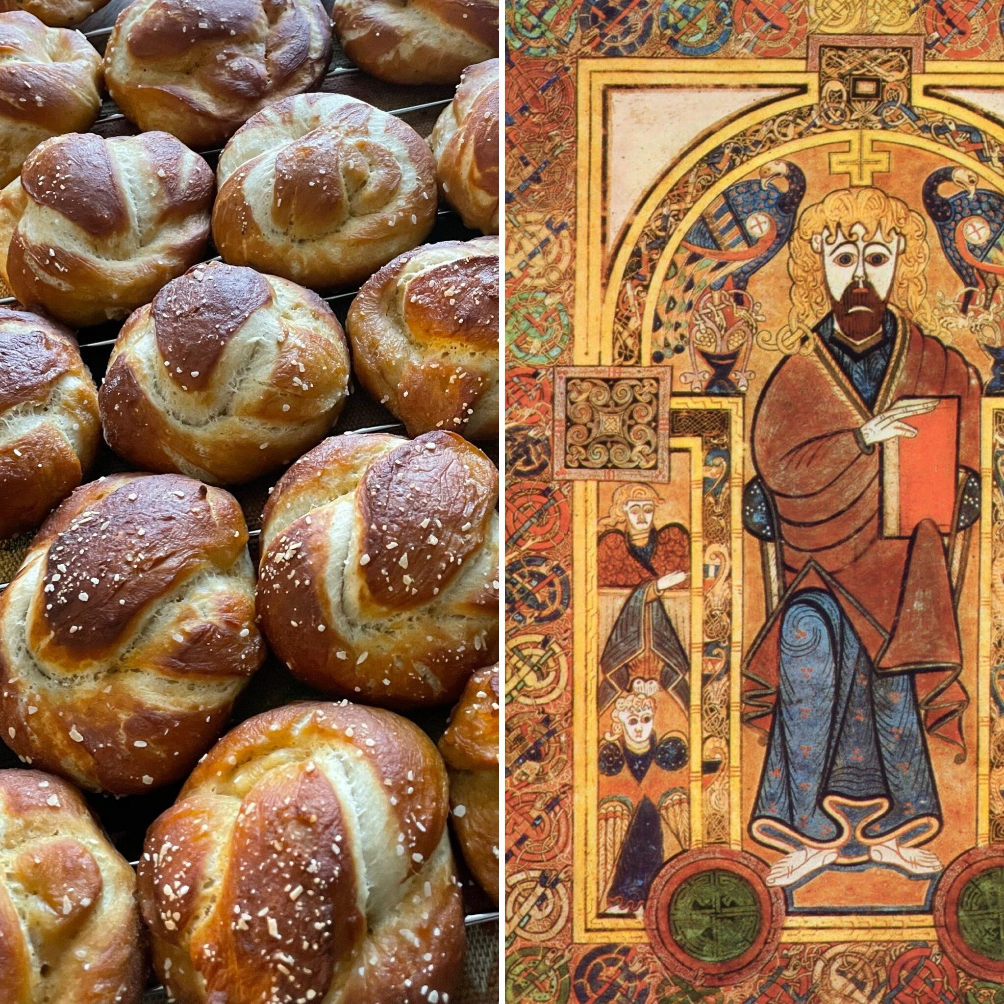 Sourdough Rosemary Pretzels