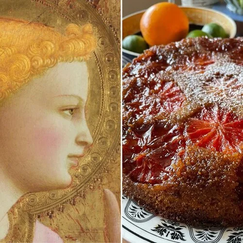 Blood Orange Upside-Down Cake