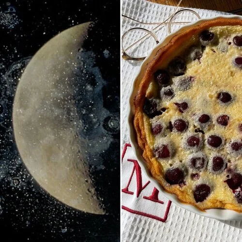 Sweet Dark Cherry Clafoutis