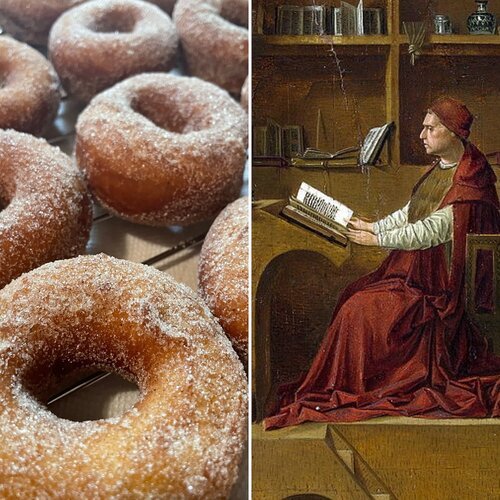 Autumn Spiced Apple Cider Donuts