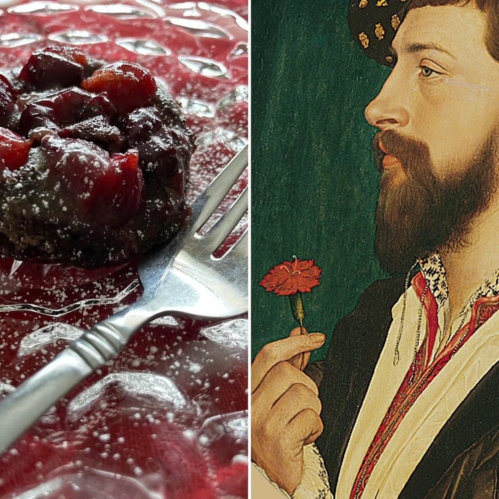 Mini Cranberry Chocolate Upside Down Cakes