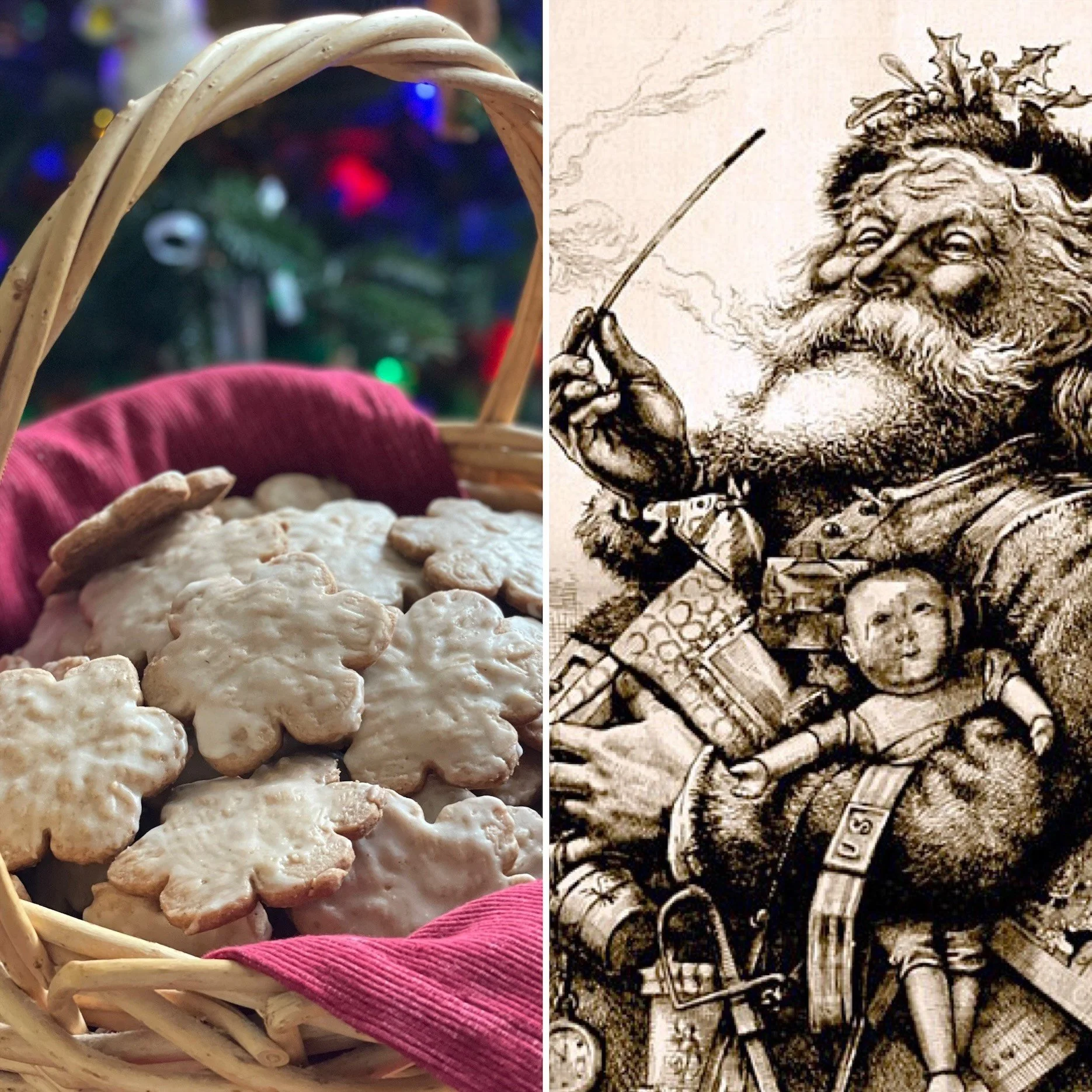 Glazed Gingerbread Shortbreads