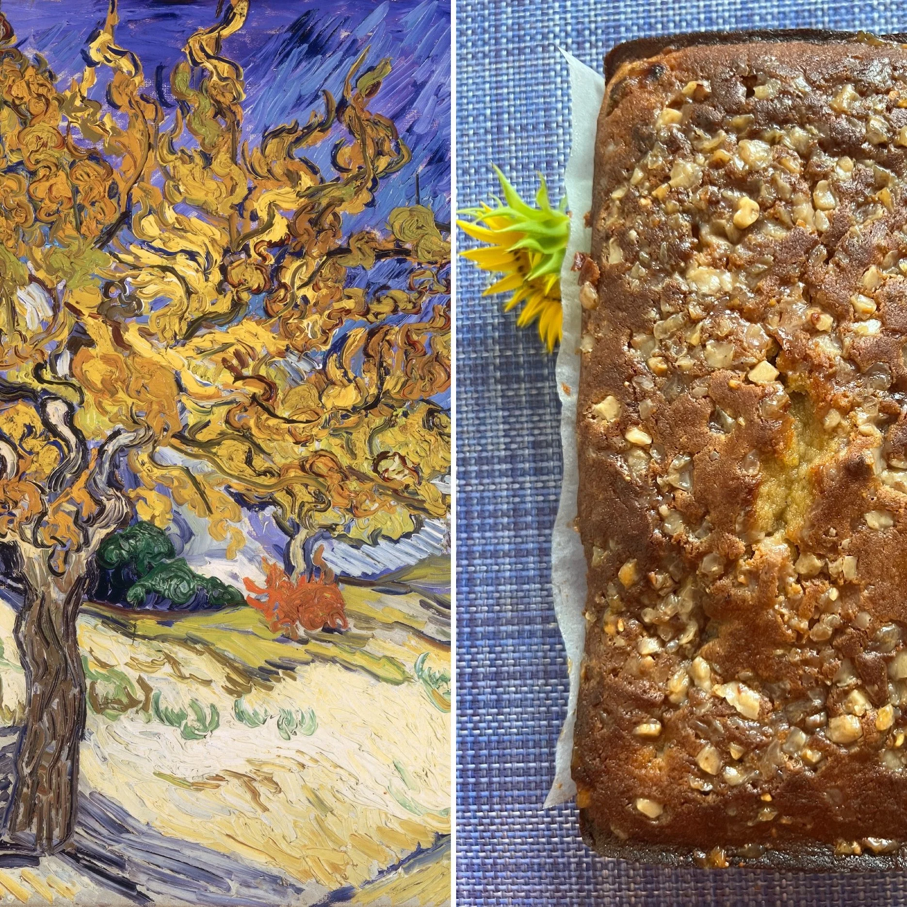 Roasted Squash, Fig and Toffee Pound Cakes