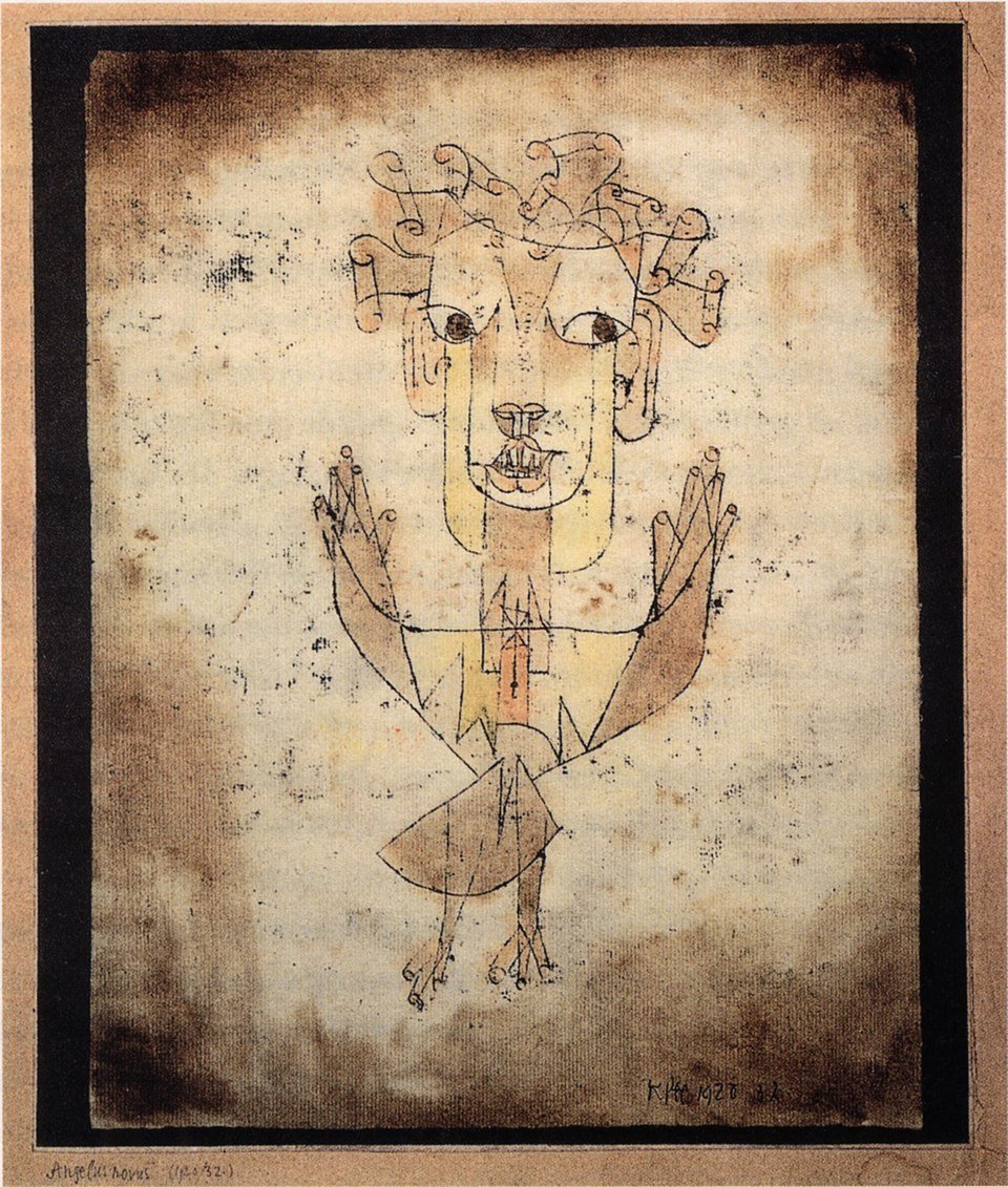 Professor Butter Beard and Paul Klee’s “Angelus Novus”