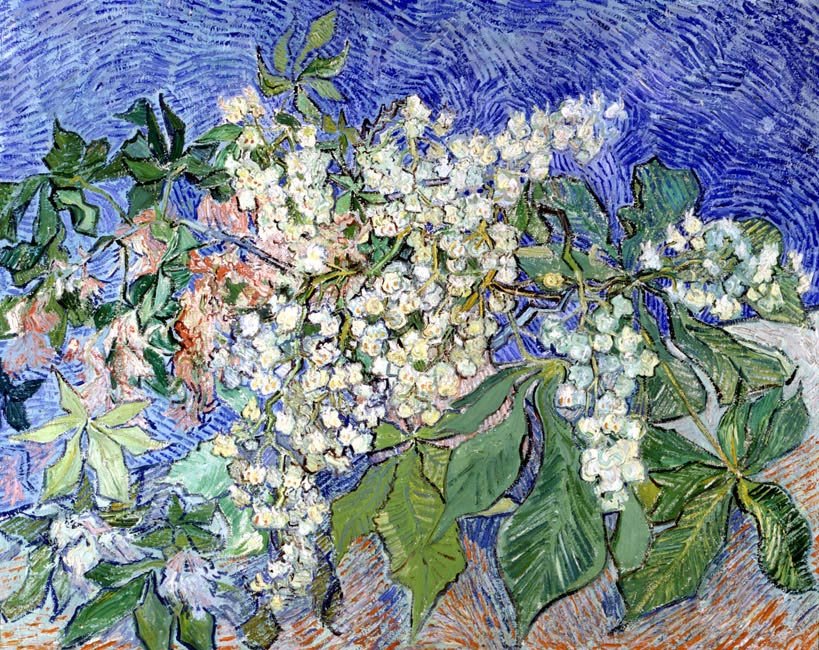 Professor Butter Beard and Vincent’s “Blossoming Chestnut Branches”