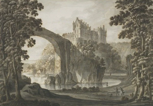 Professor Butter Beard and Robert Adam’s “Cullen Castle”
