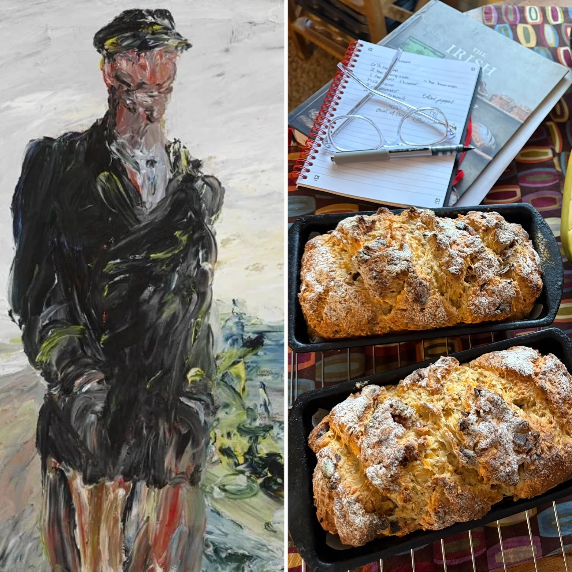 Professor Butter Beard’s Bacon and Cheddar Irish Soda Bread