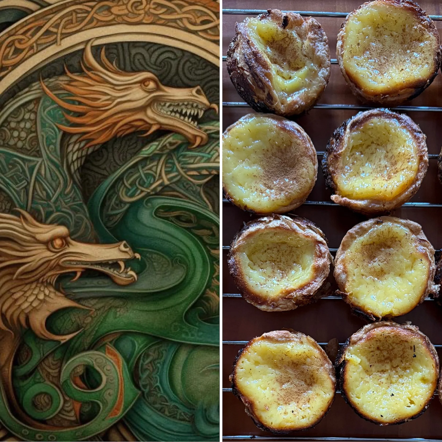 Professor Butter Beard’s Portuguese Custard Tarts