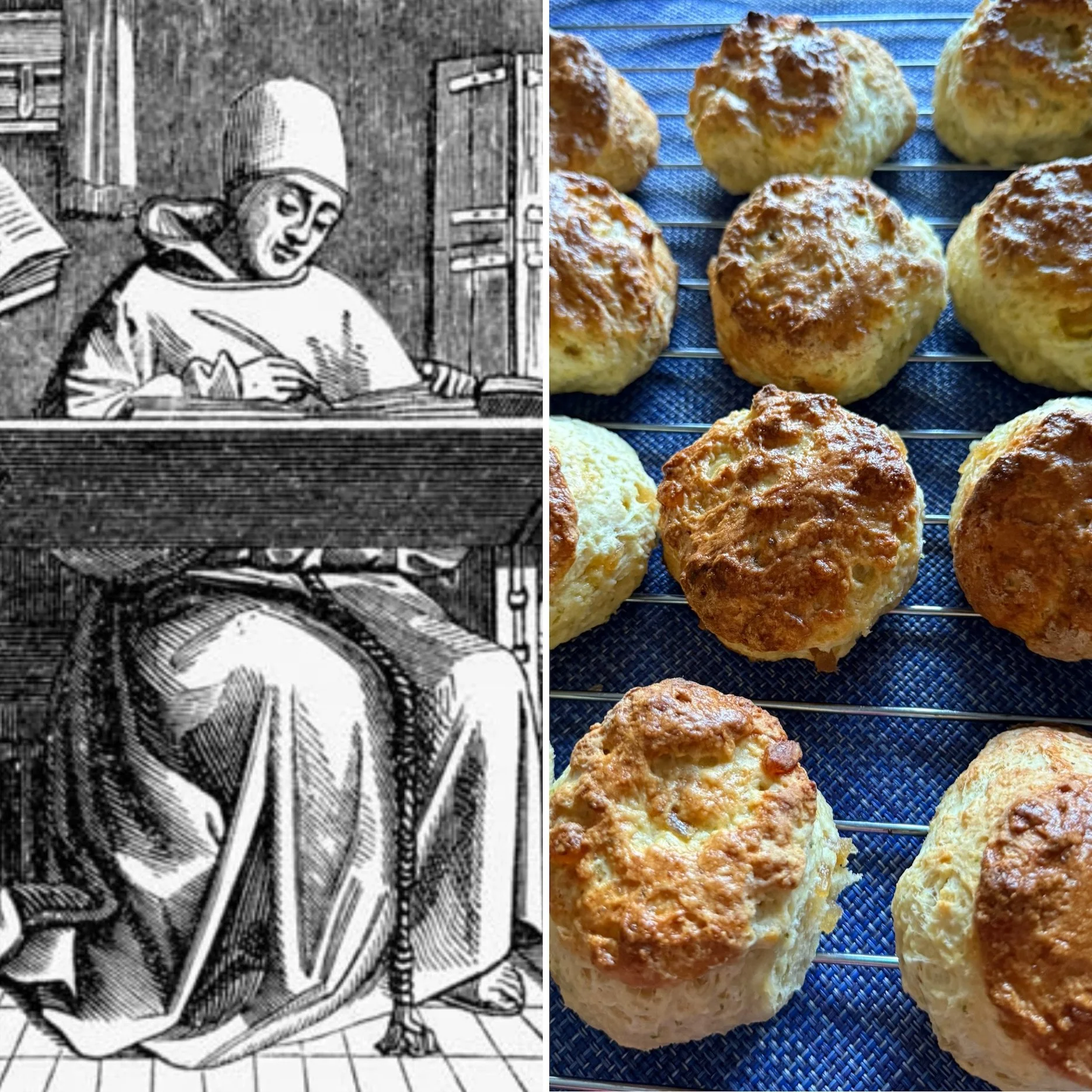 Professor Butter Beard’s Ginger Lime Scones