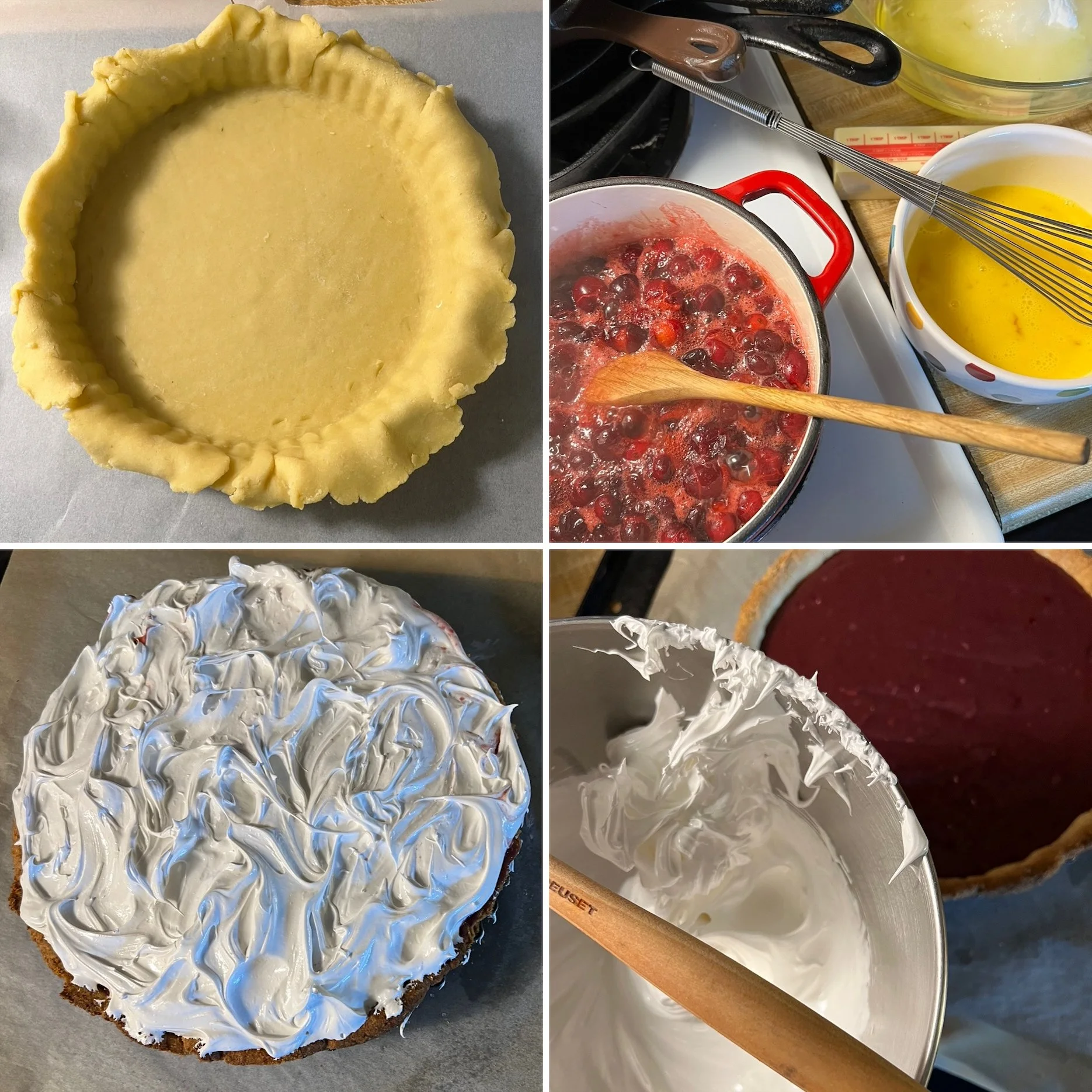 Devils Curd Meringue Tart — Professor Butter Beard