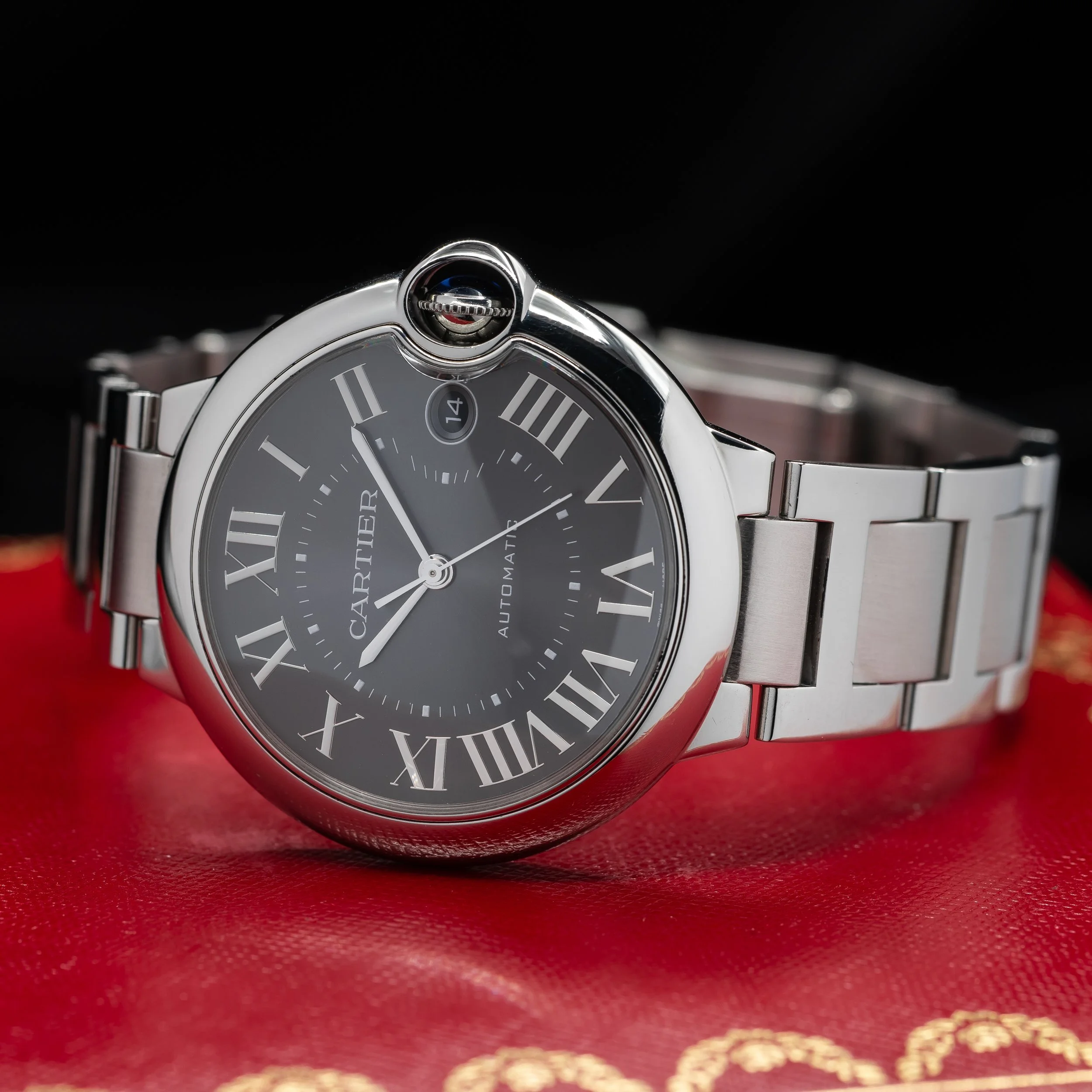 Cartier Ballon Bleu Sunray grey dial, 40mm 2022