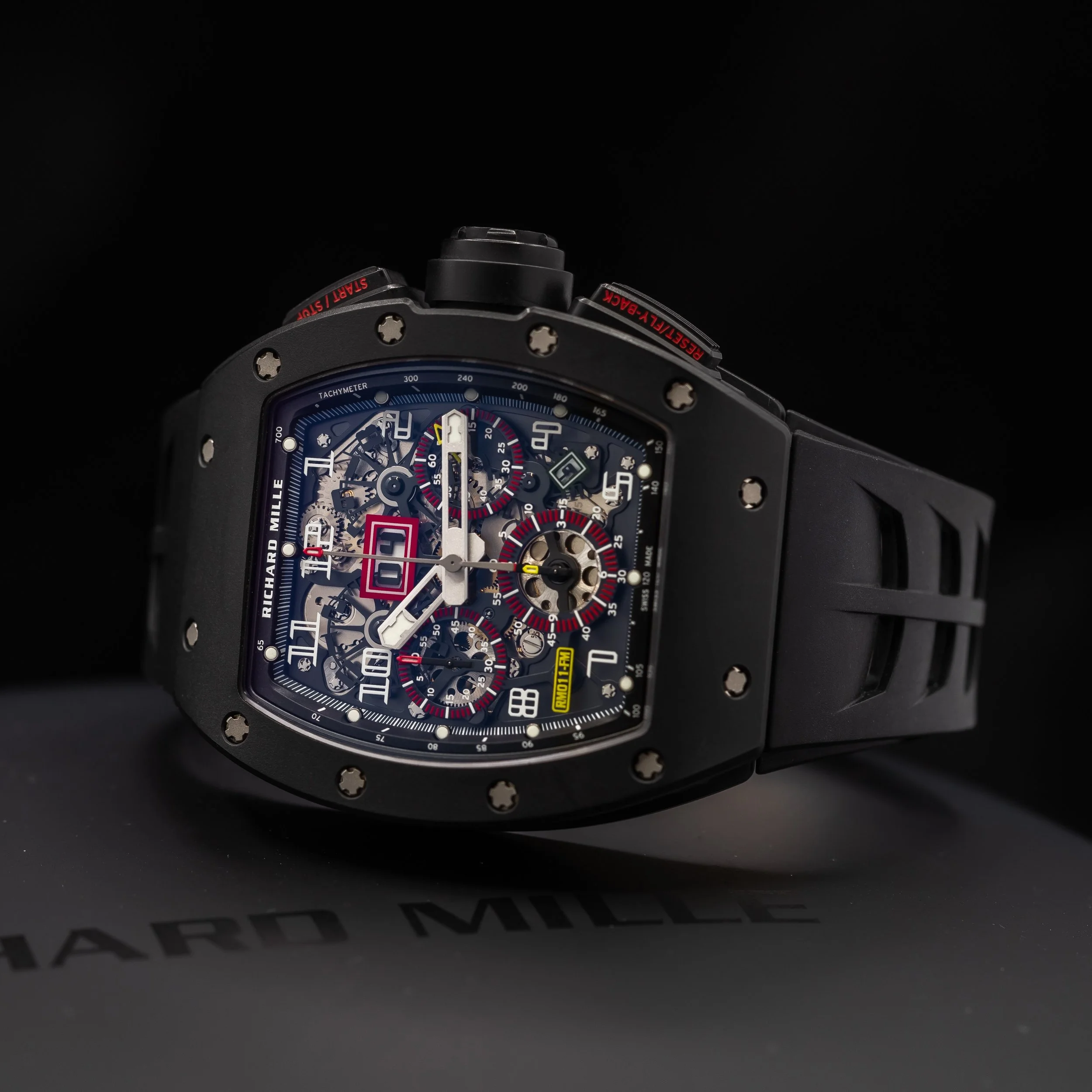 Richard Mille RM011 Felipe Massa Chronograph Calendar in Carbon