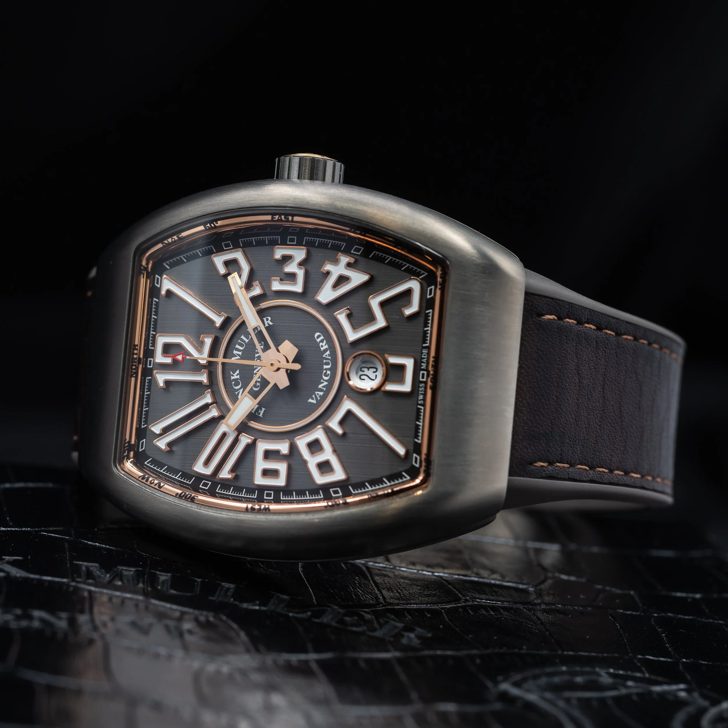 Franck Muller Vanguard Titanium and Gold 41mm