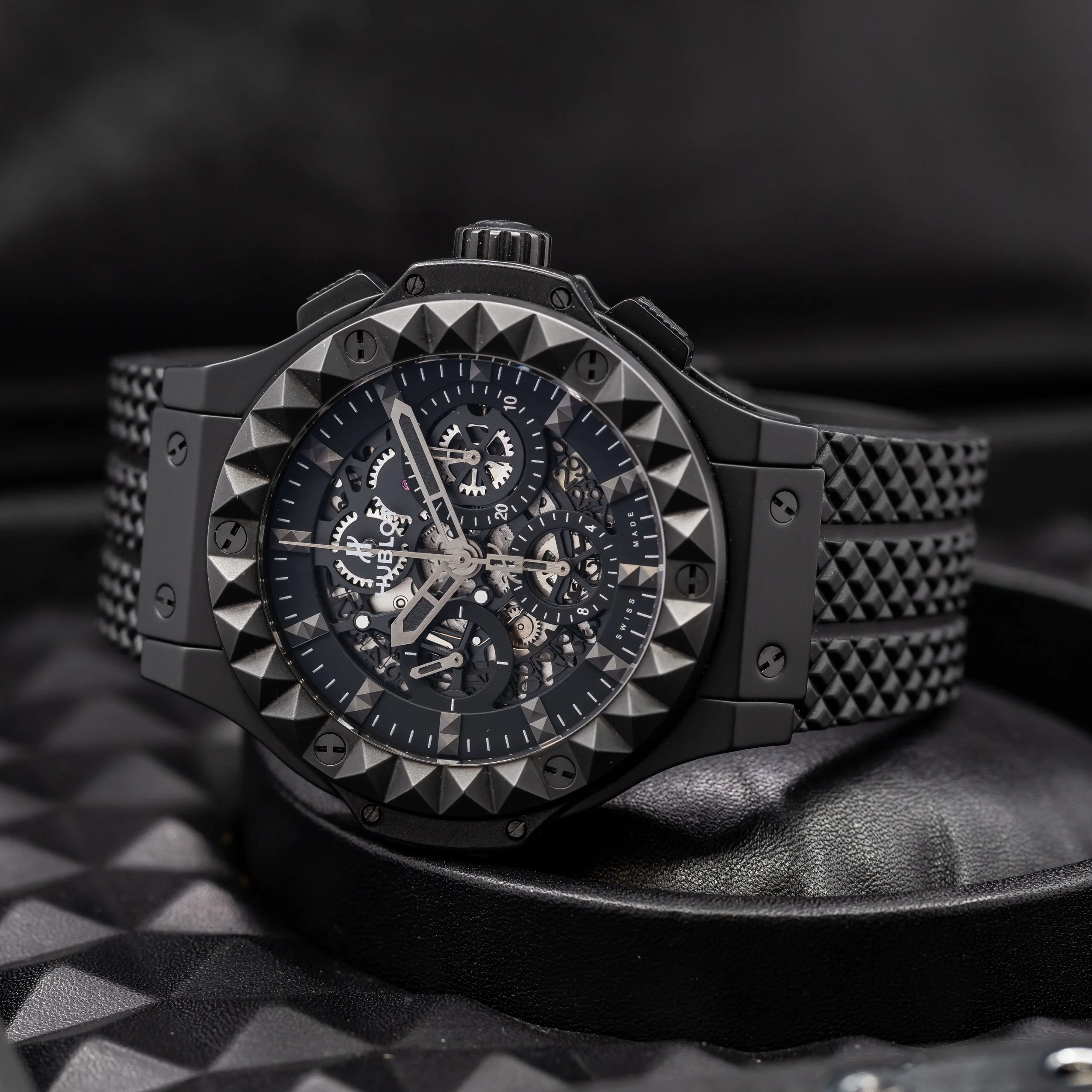Hublot Big Bang Depeche Mode Black Ceramic Limited Edition, Full Set