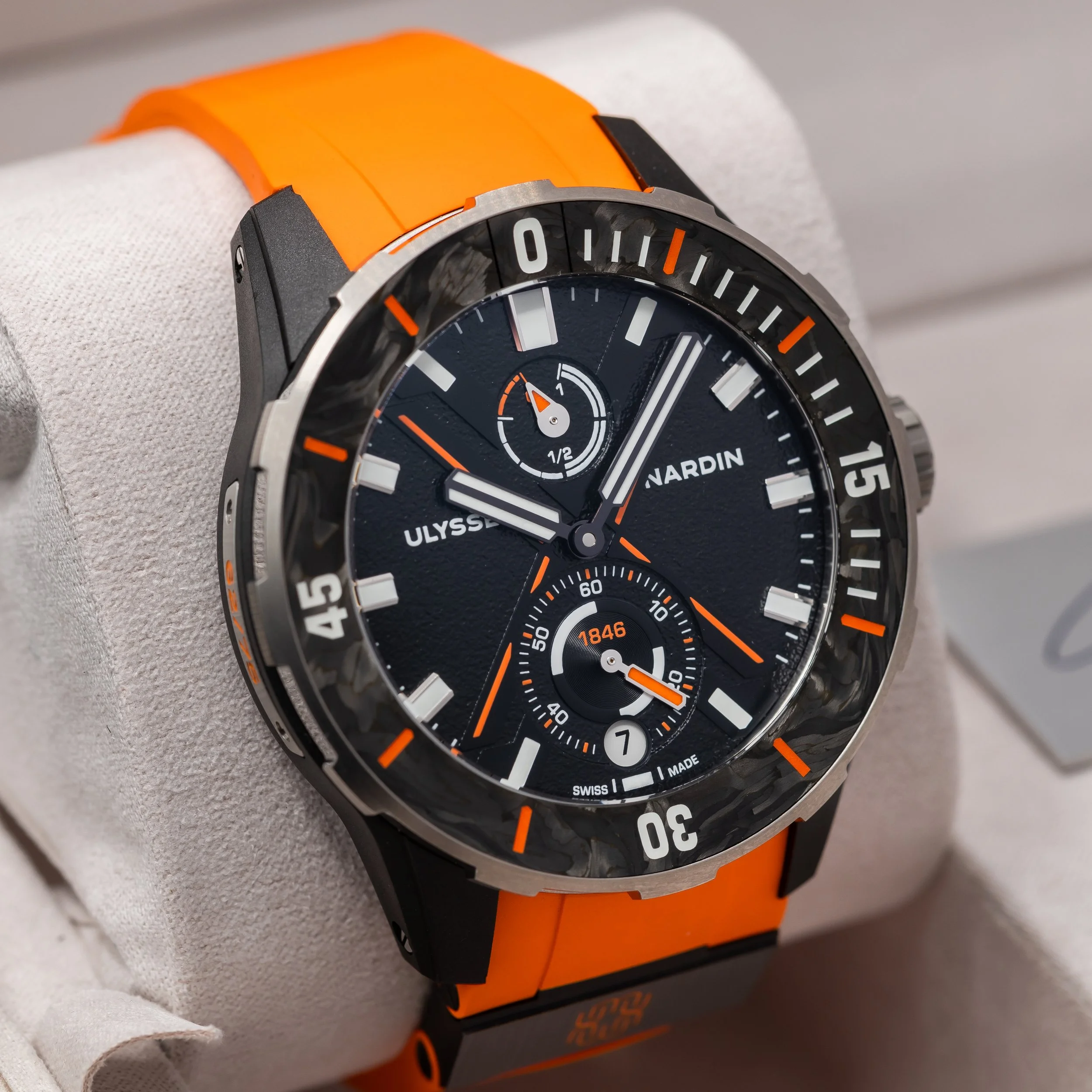 Ulysse Nardin Diver X, Orange Wempe NET