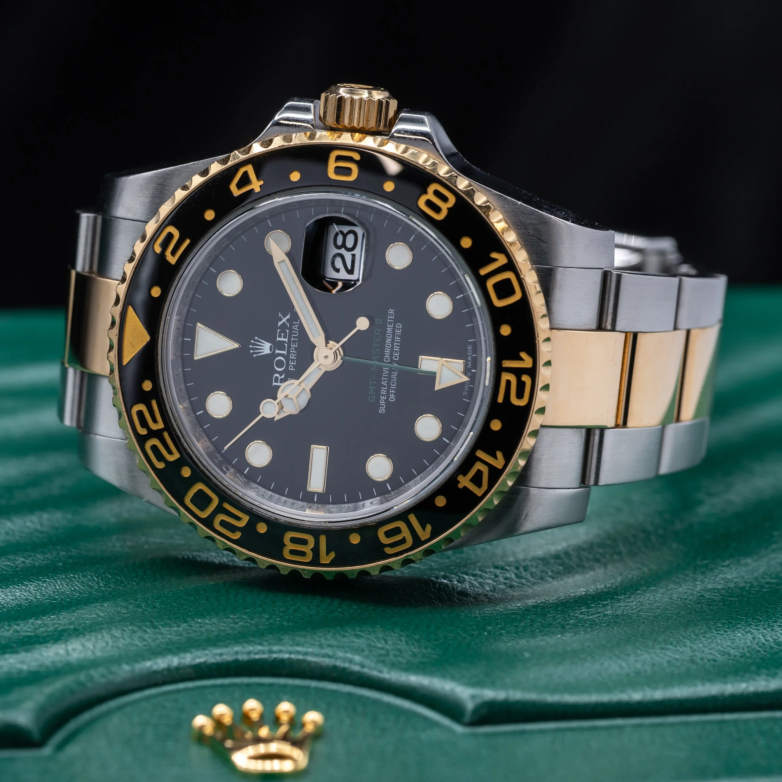 Rolex GMT Master II in Steel and Yellow gold, ref. 116713