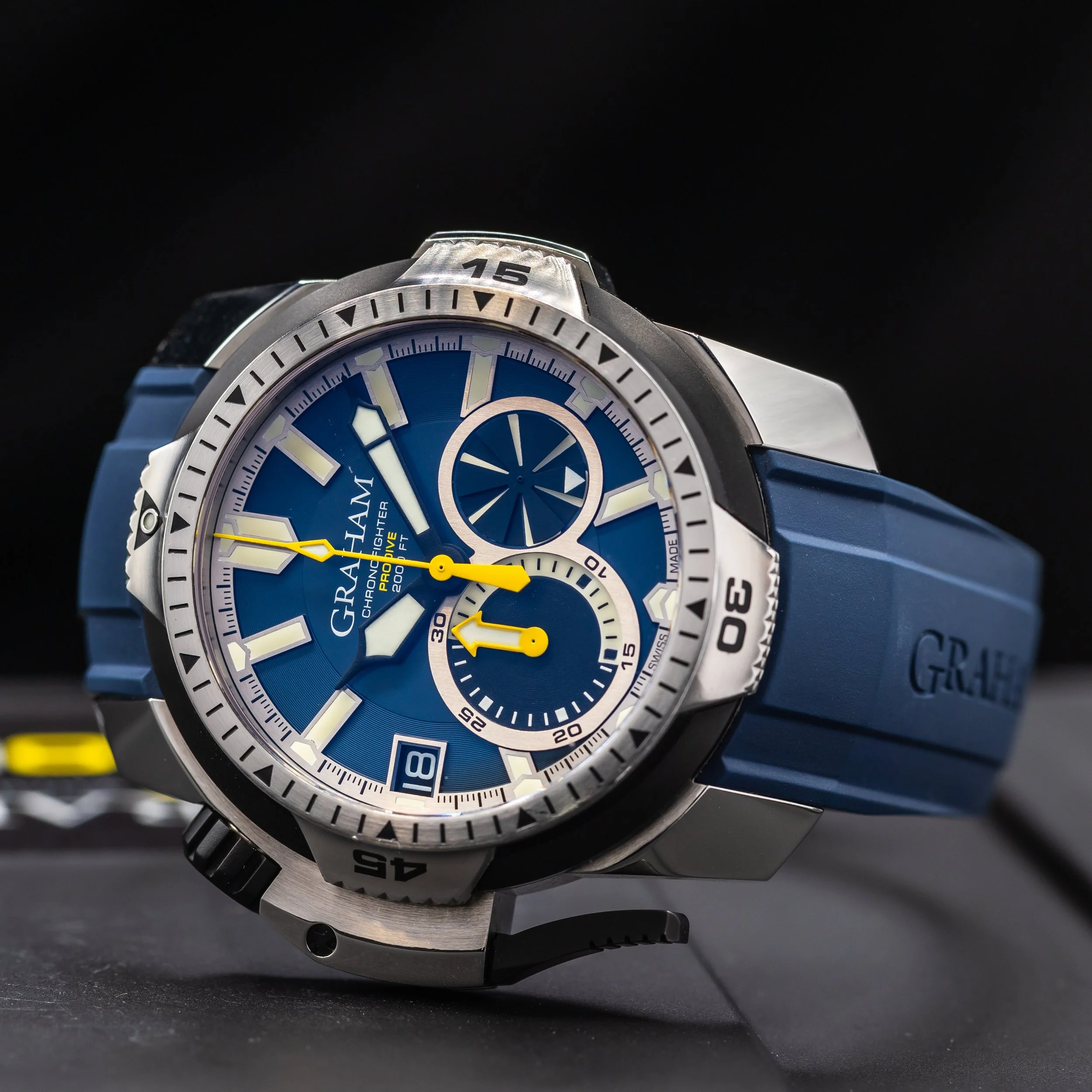 Graham Chronofighter Prodive Monopusher Chronograph