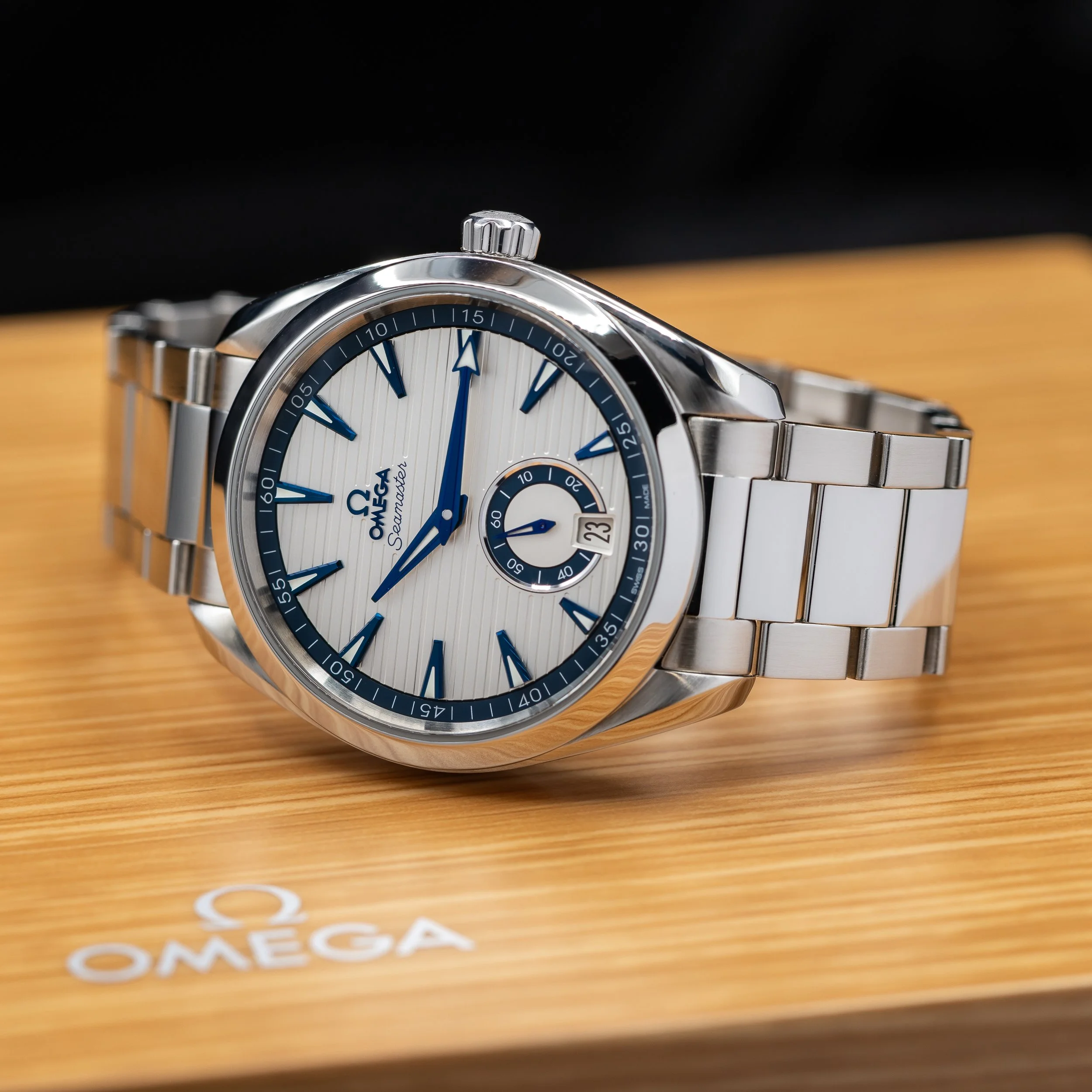 Omega Aqua Terra Teak Dial Small Seconds 41mm